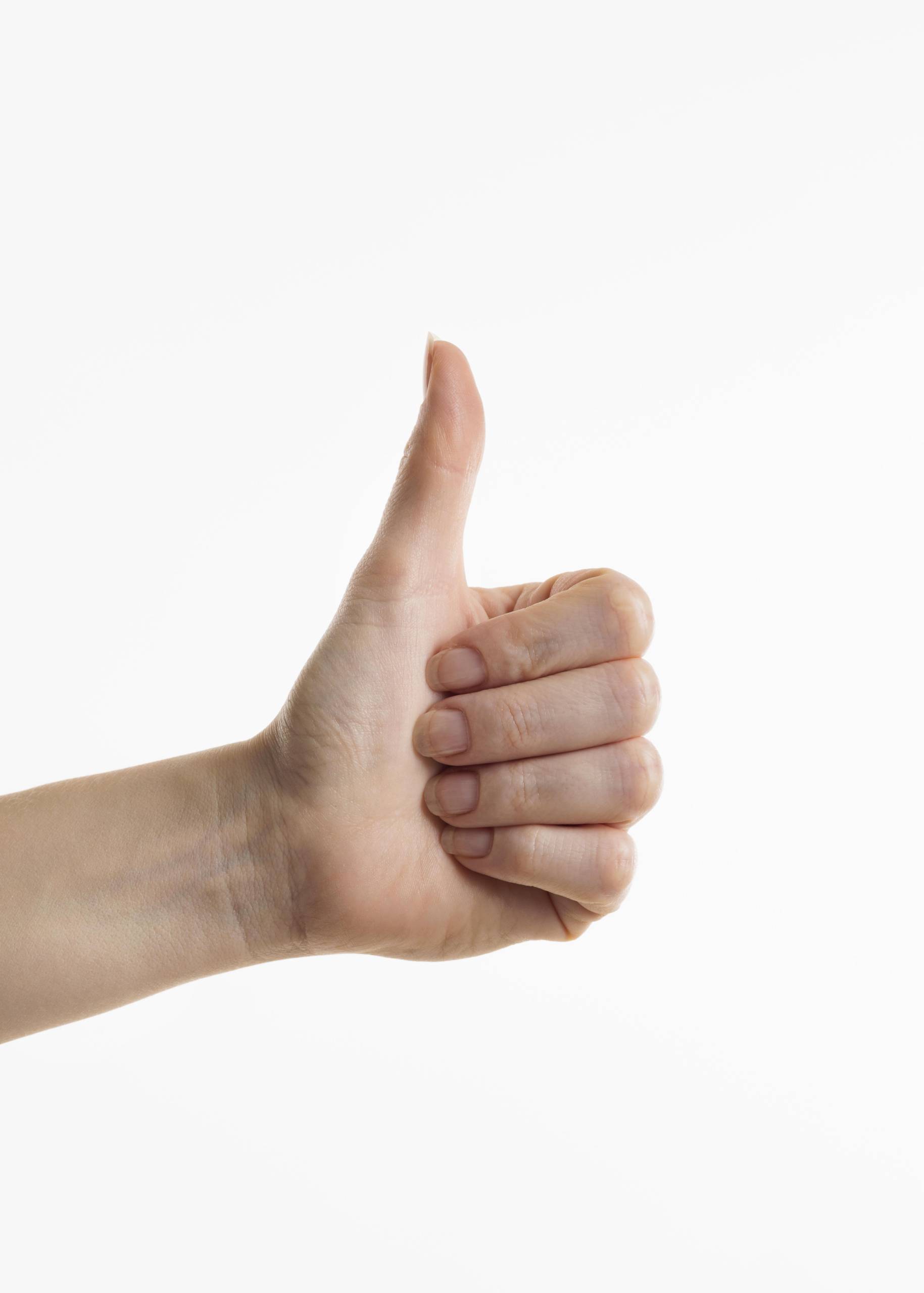hand-duimen-opdagen